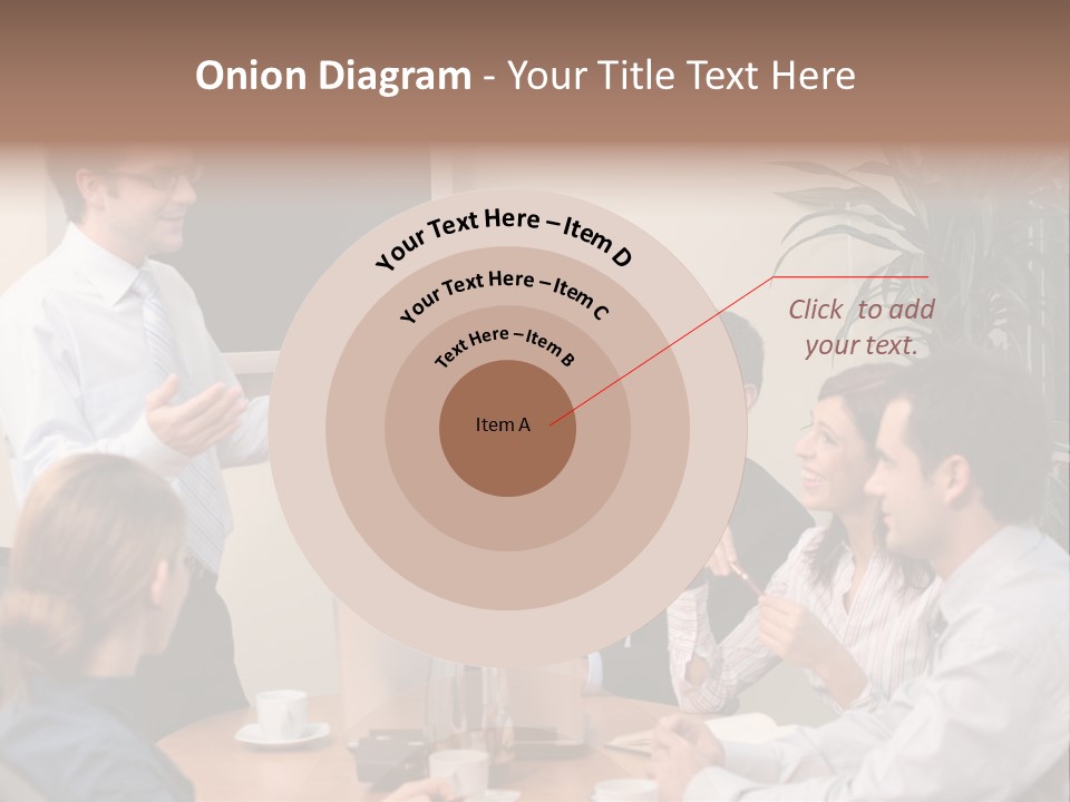 Professional Speech Discuss PowerPoint Template