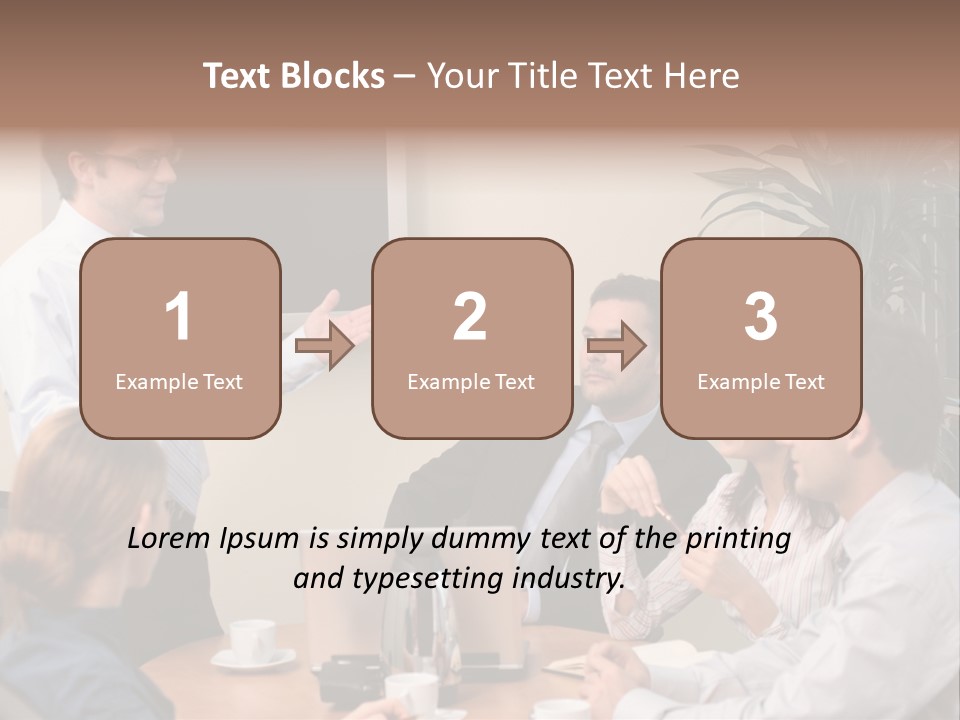 Professional Speech Discuss PowerPoint Template