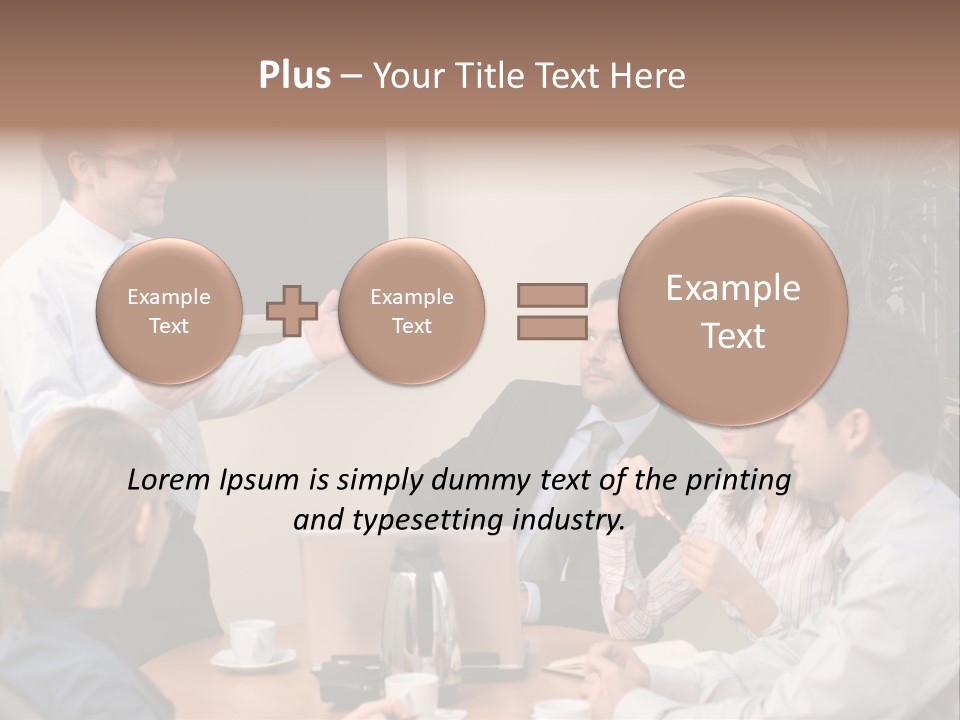Professional Speech Discuss PowerPoint Template