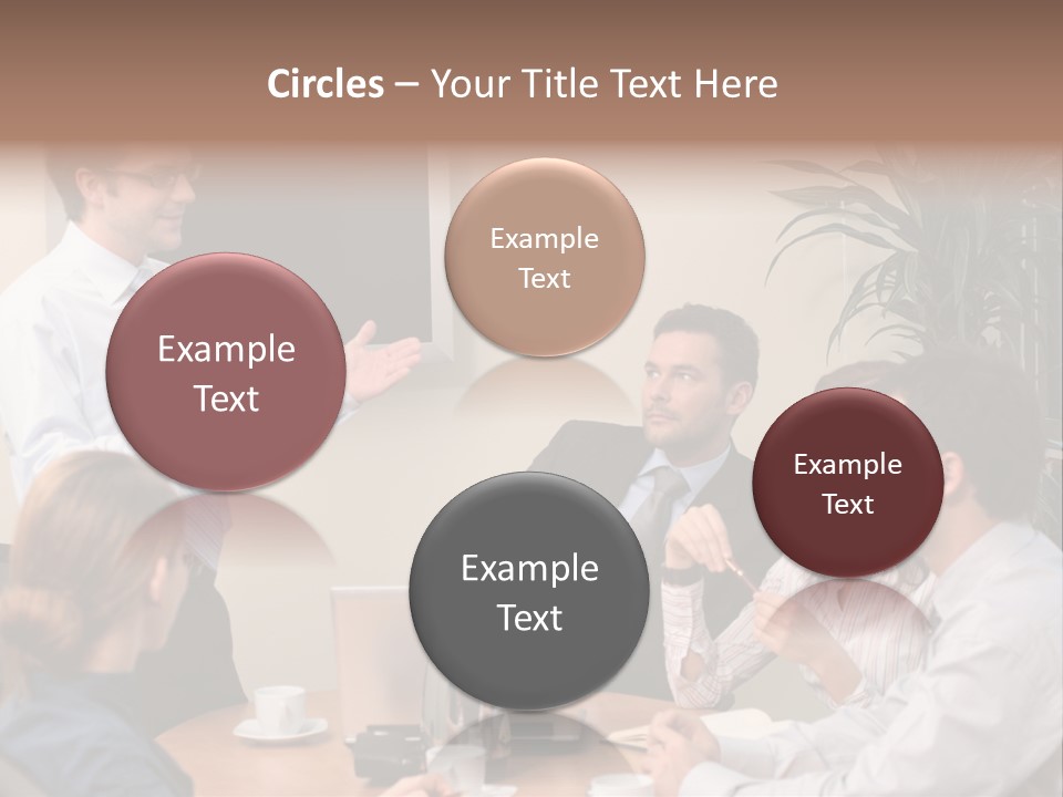 Professional Speech Discuss PowerPoint Template