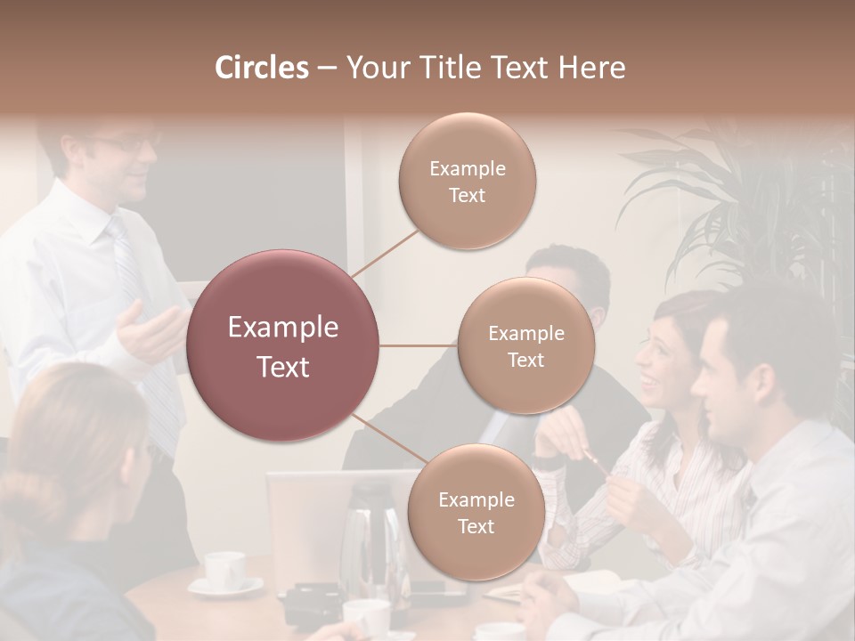 Professional Speech Discuss PowerPoint Template