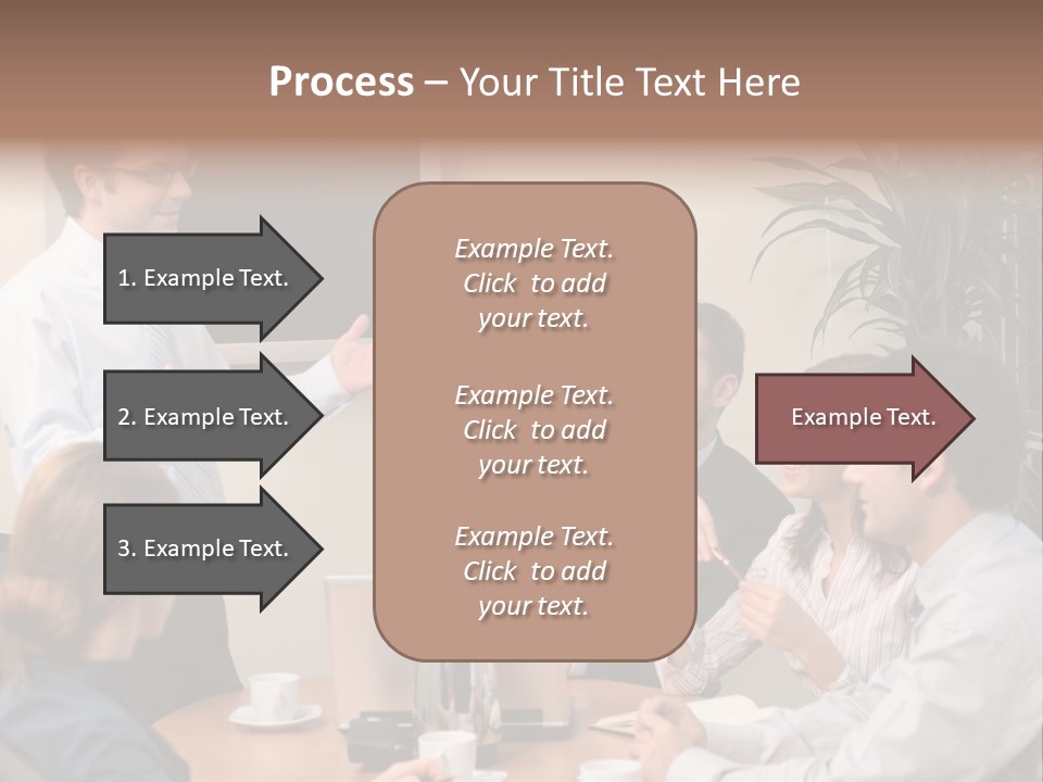 Professional Speech Discuss PowerPoint Template