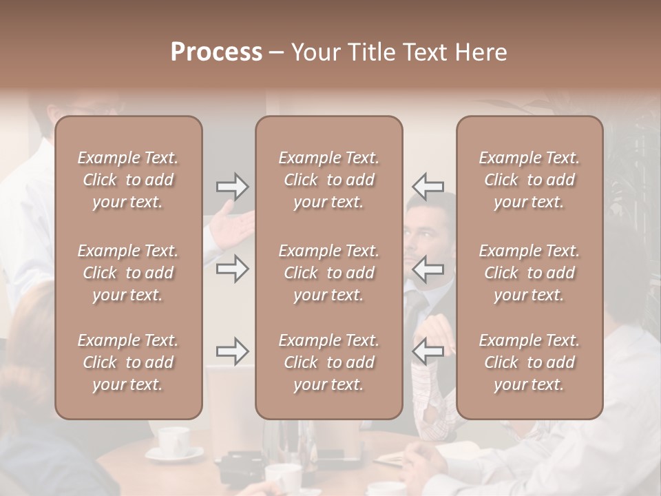 Professional Speech Discuss PowerPoint Template