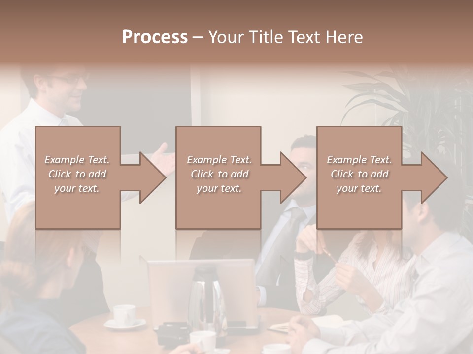 Professional Speech Discuss PowerPoint Template