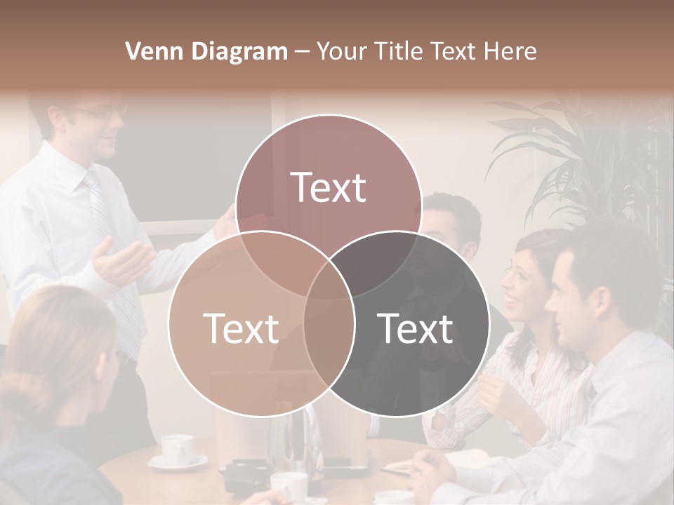 Professional Speech Discuss PowerPoint Template