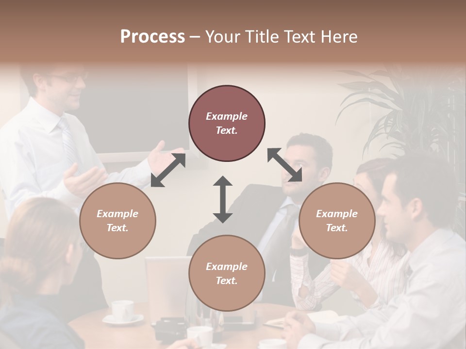 Professional Speech Discuss PowerPoint Template