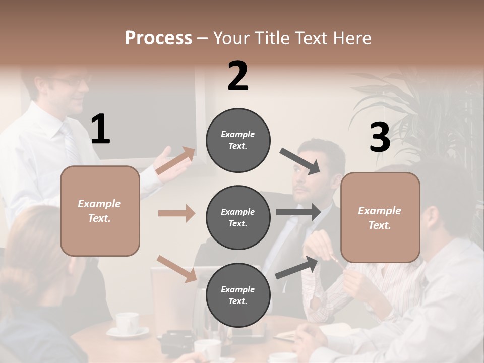 Professional Speech Discuss PowerPoint Template