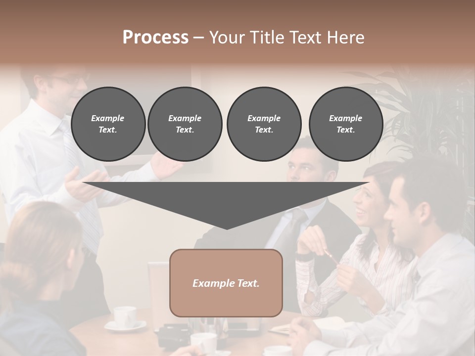 Professional Speech Discuss PowerPoint Template