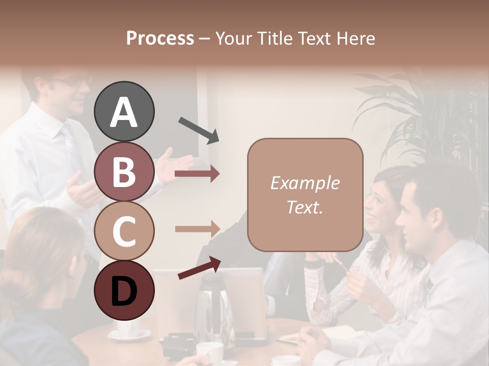 Professional Speech Discuss PowerPoint Template
