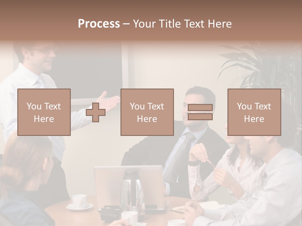 Professional Speech Discuss PowerPoint Template
