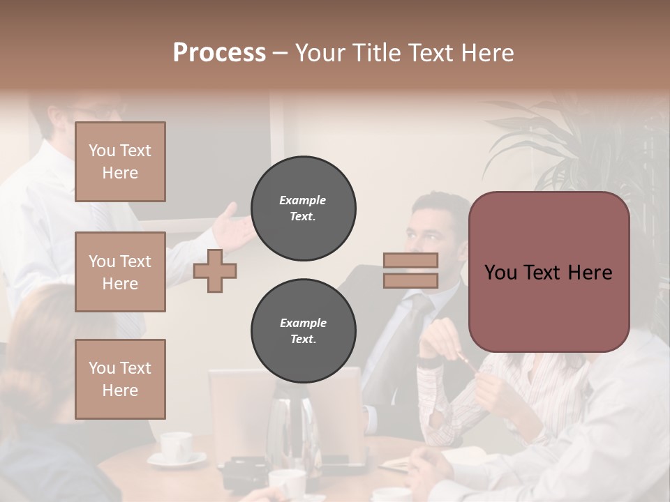 Professional Speech Discuss PowerPoint Template