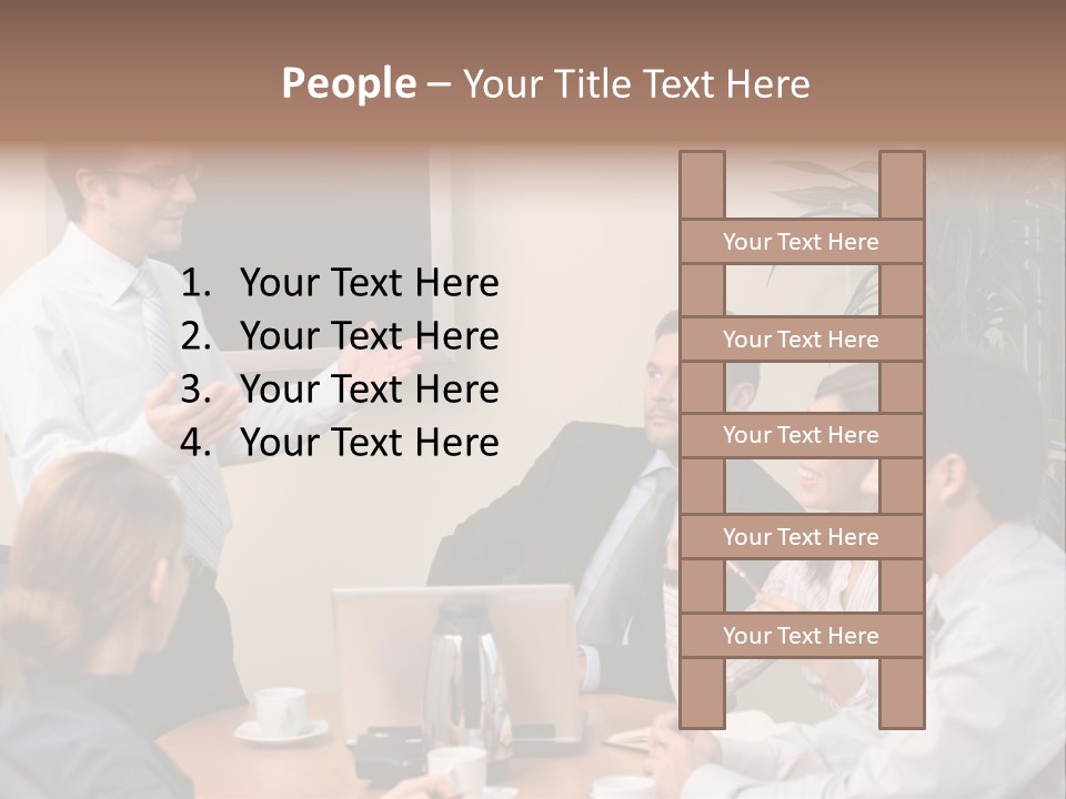 Professional Speech Discuss PowerPoint Template