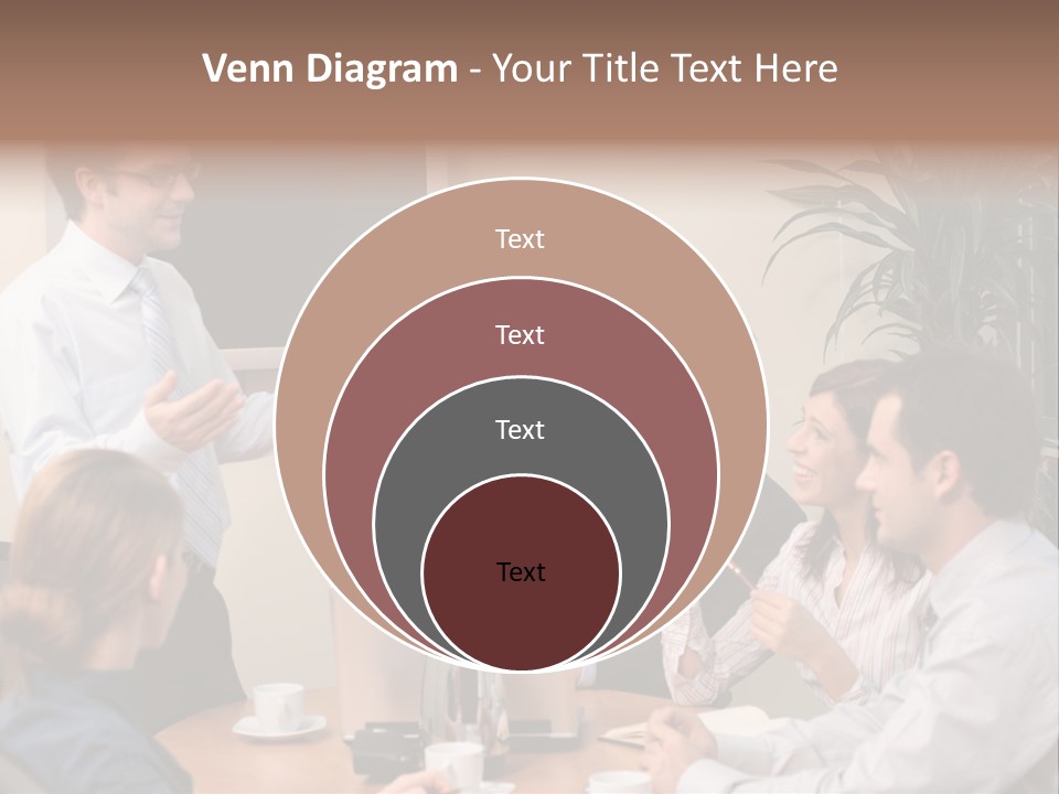 Professional Speech Discuss PowerPoint Template