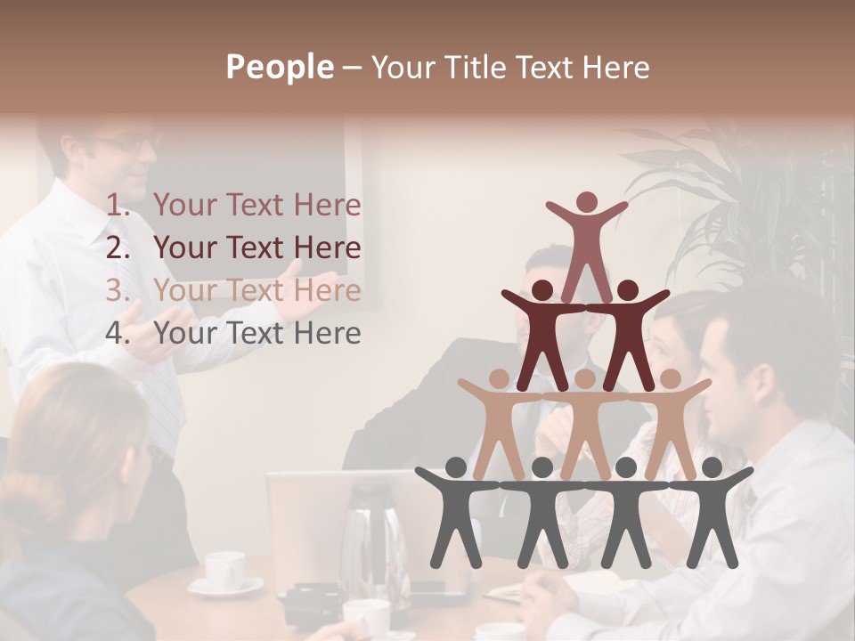 Professional Speech Discuss PowerPoint Template