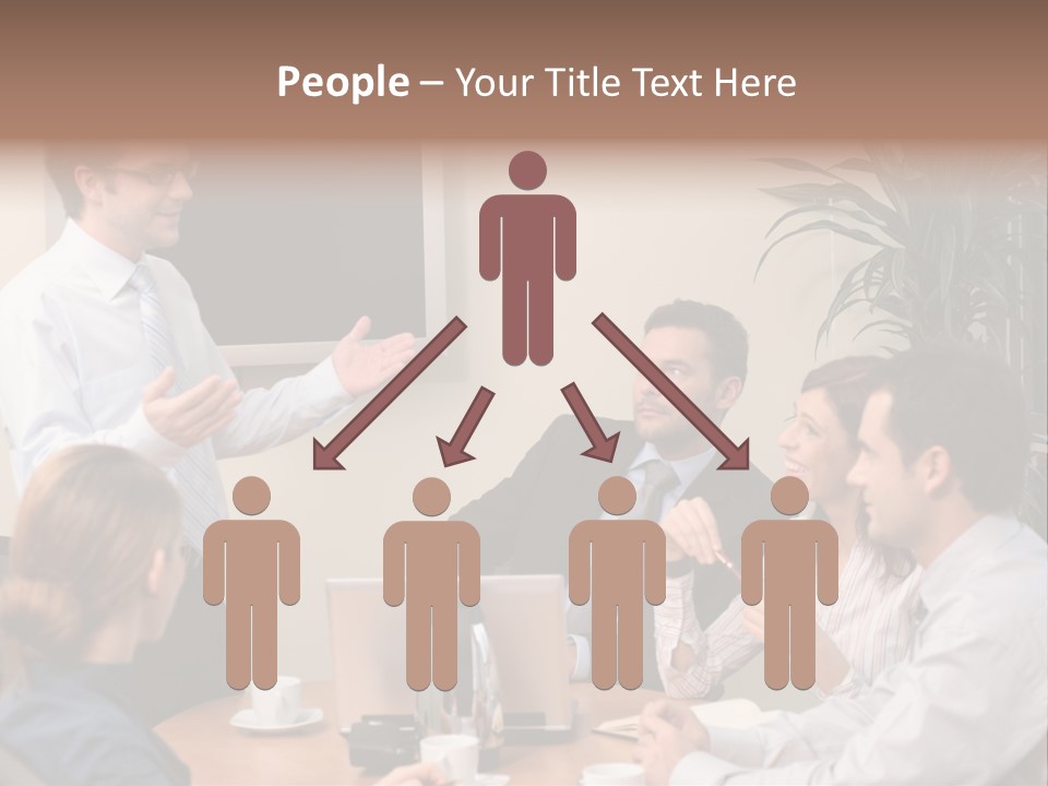 Professional Speech Discuss PowerPoint Template