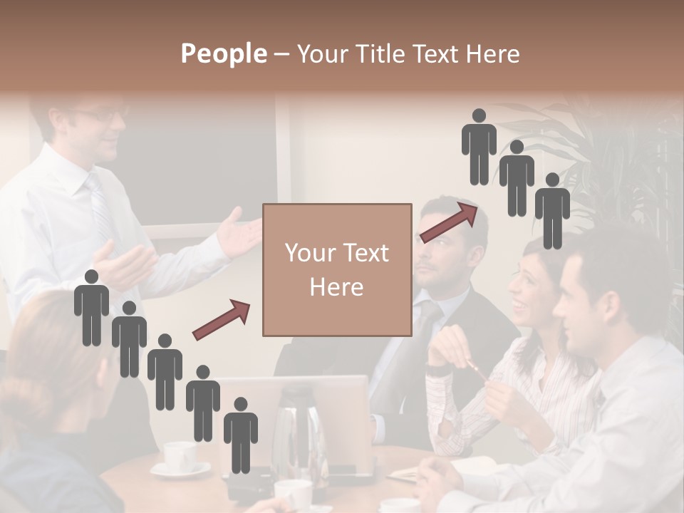 Professional Speech Discuss PowerPoint Template