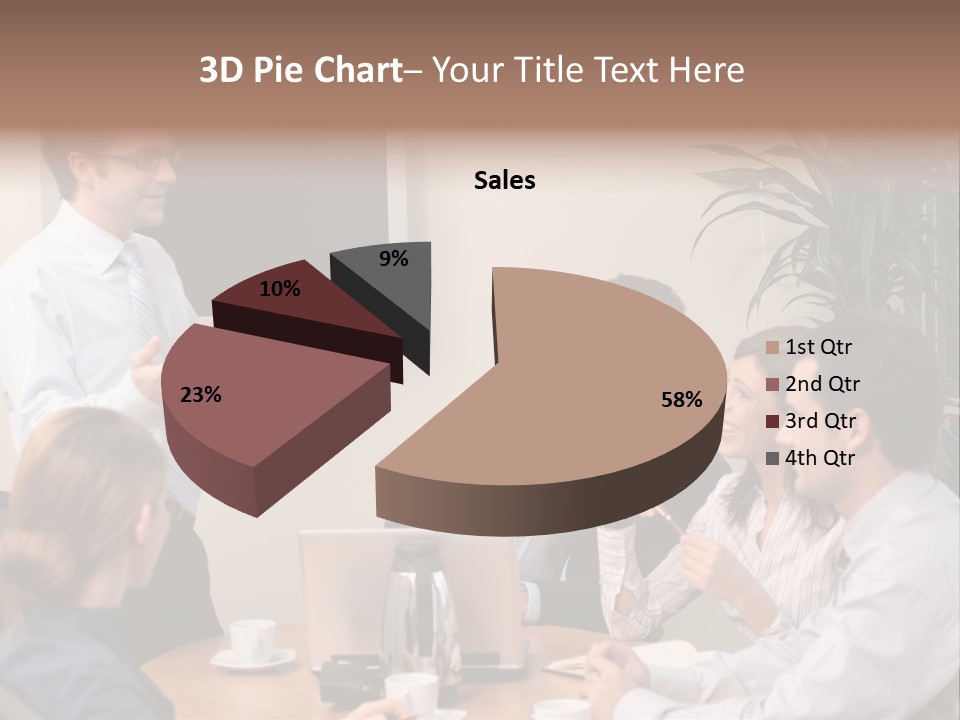 Professional Speech Discuss PowerPoint Template