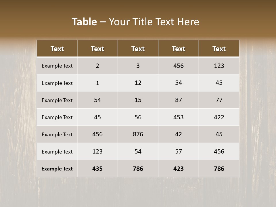 Dirty Nature Textured PowerPoint Template