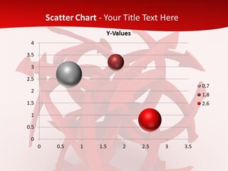 Pointer Guide Red PowerPoint Template