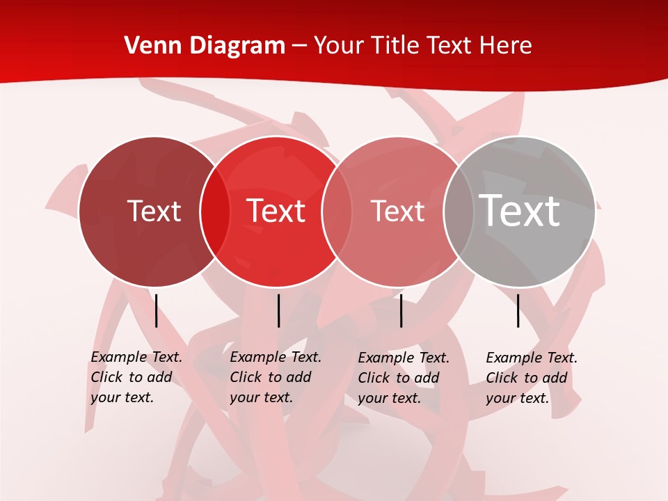 Pointer Guide Red PowerPoint Template
