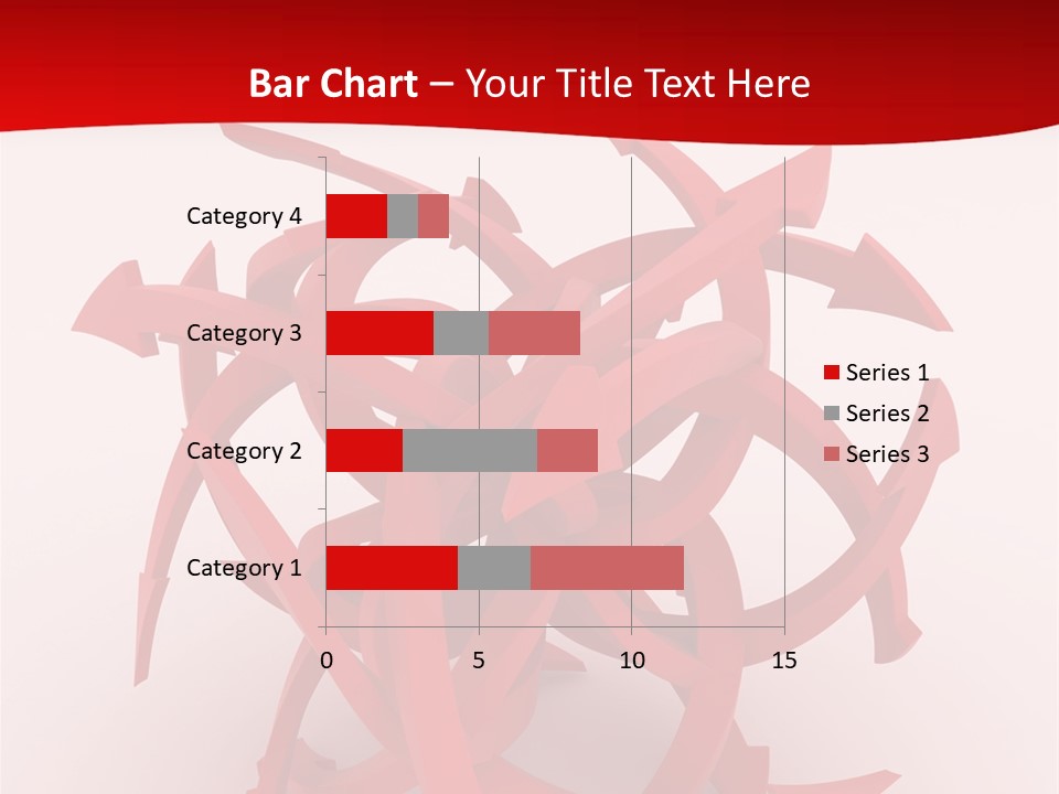 Pointer Guide Red PowerPoint Template