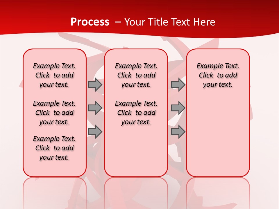 Pointer Guide Red PowerPoint Template