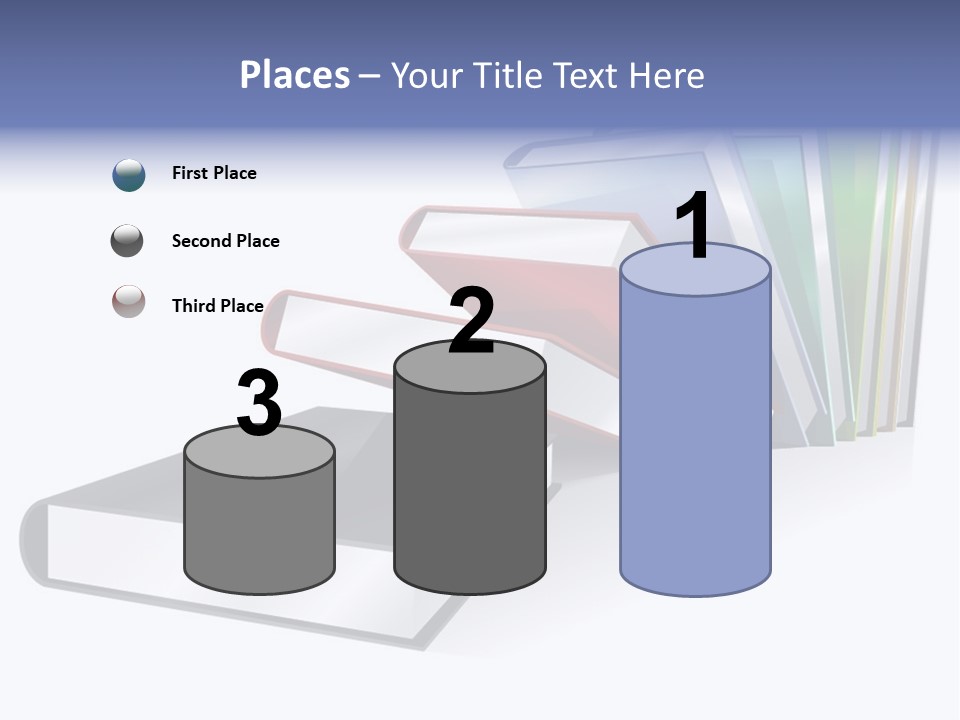 Publication Library Students PowerPoint Template