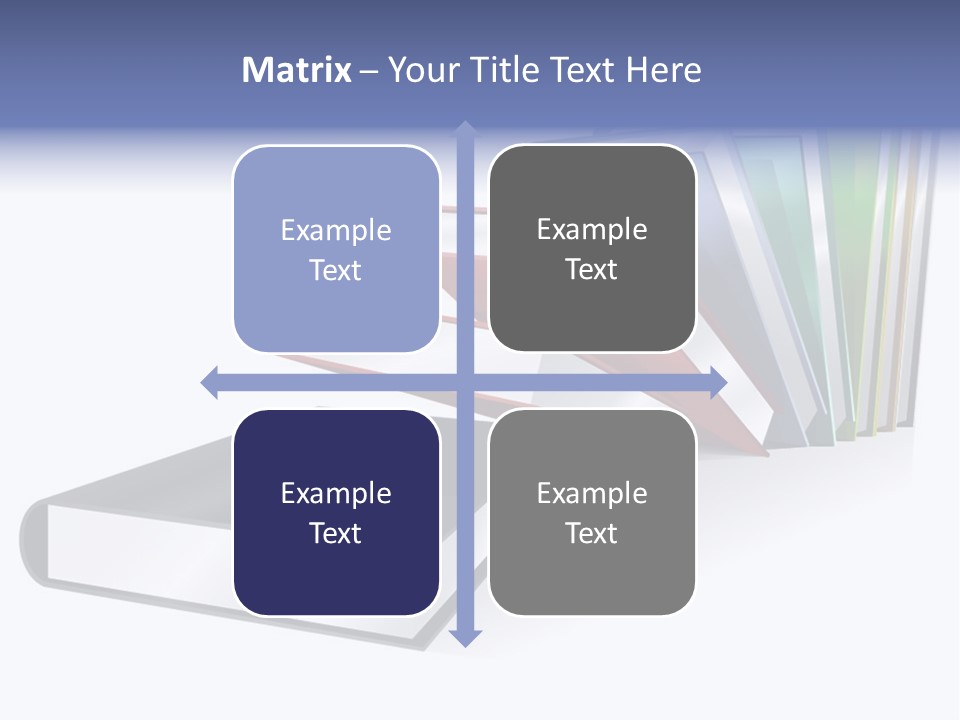 Publication Library Students PowerPoint Template