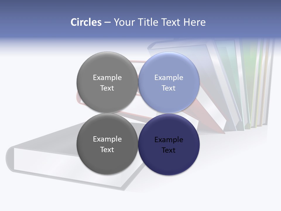 Publication Library Students PowerPoint Template