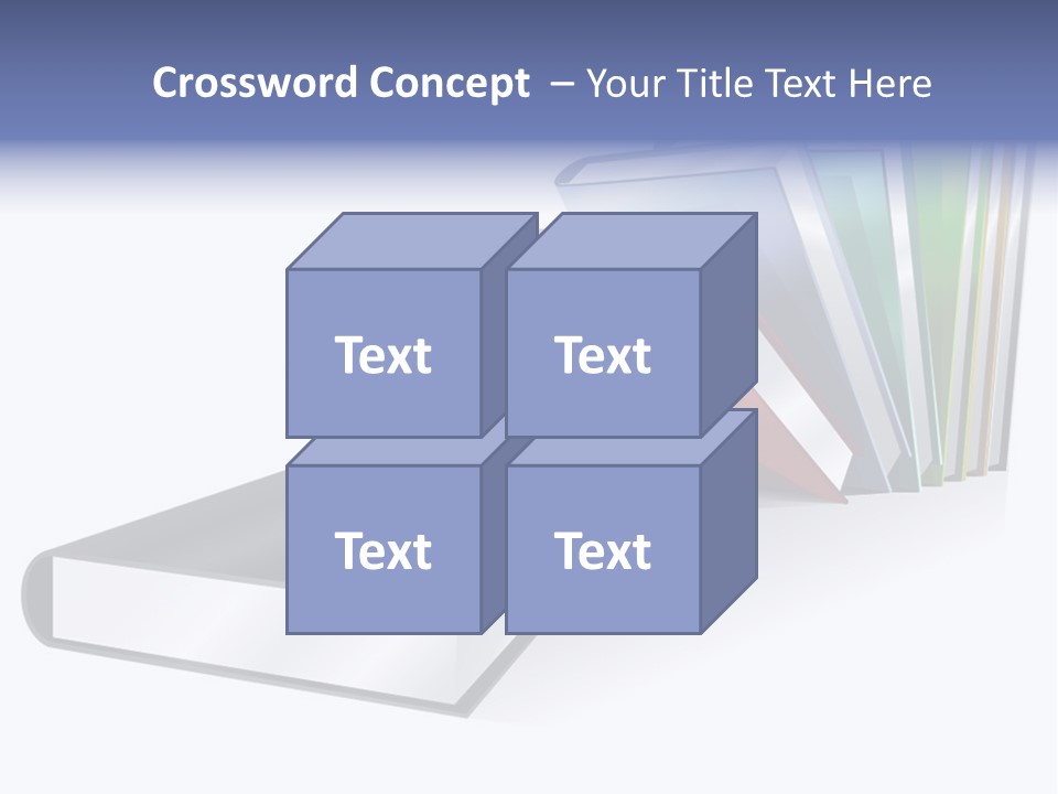 Publication Library Students PowerPoint Template