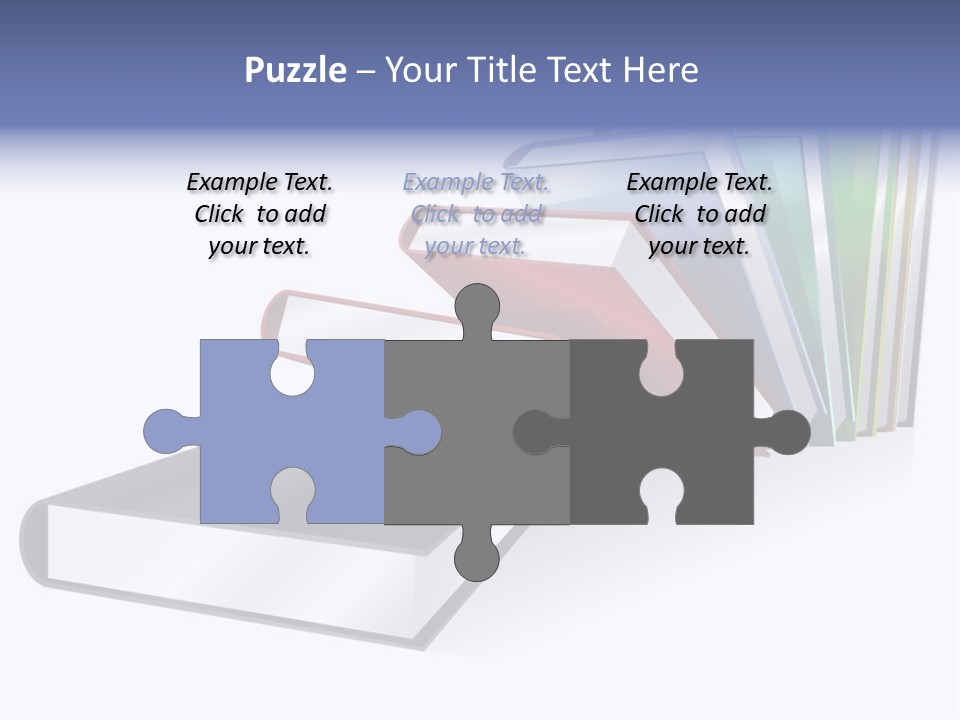 Publication Library Students PowerPoint Template