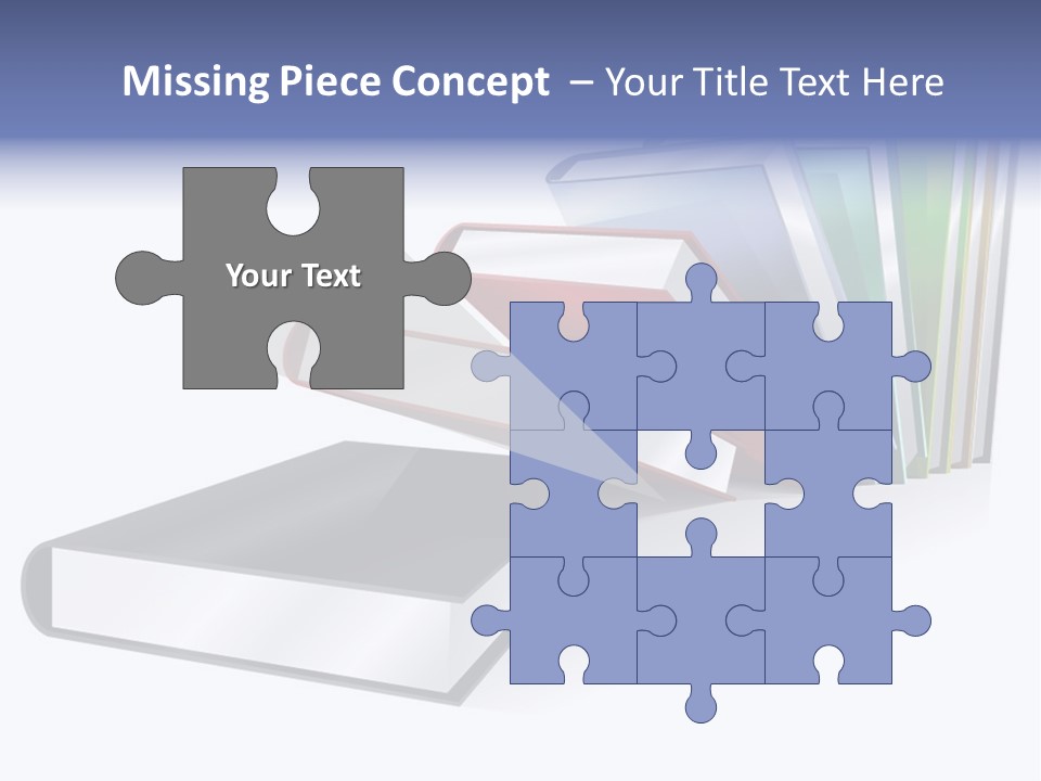 Publication Library Students PowerPoint Template