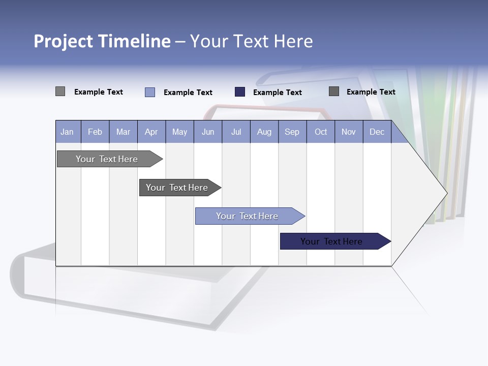 Publication Library Students PowerPoint Template