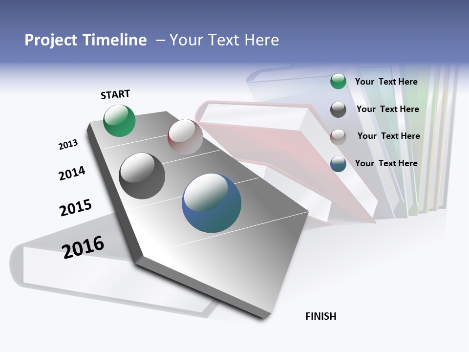 Publication Library Students PowerPoint Template