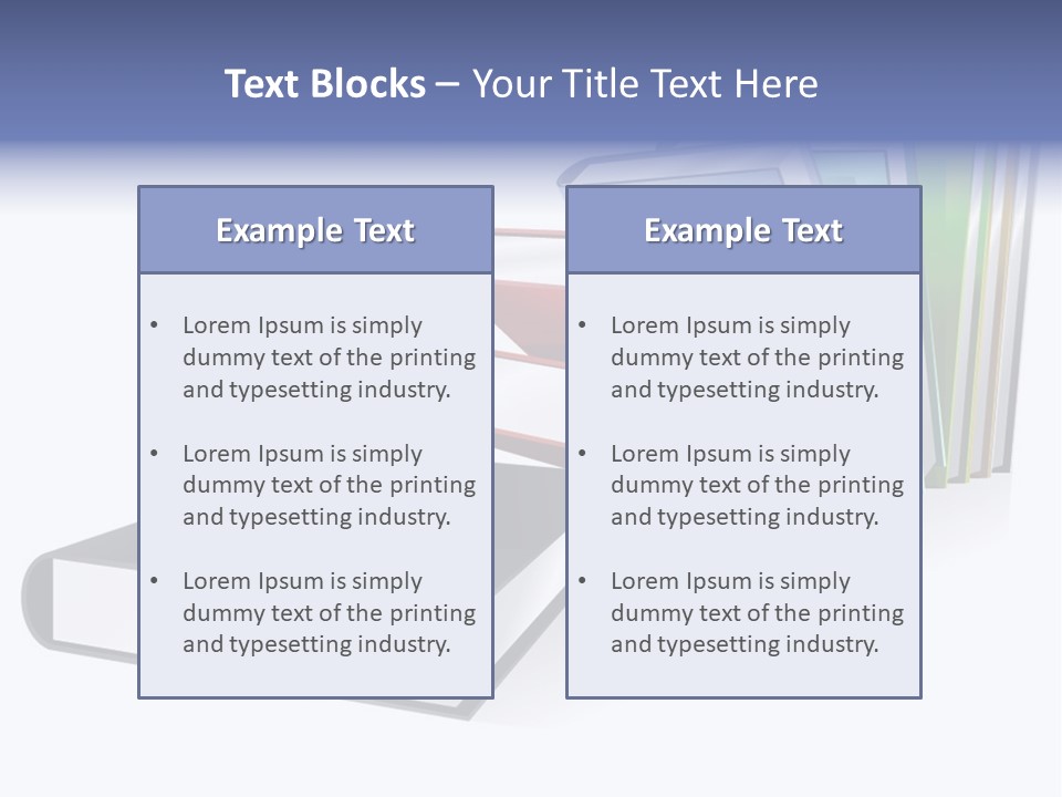 Publication Library Students PowerPoint Template