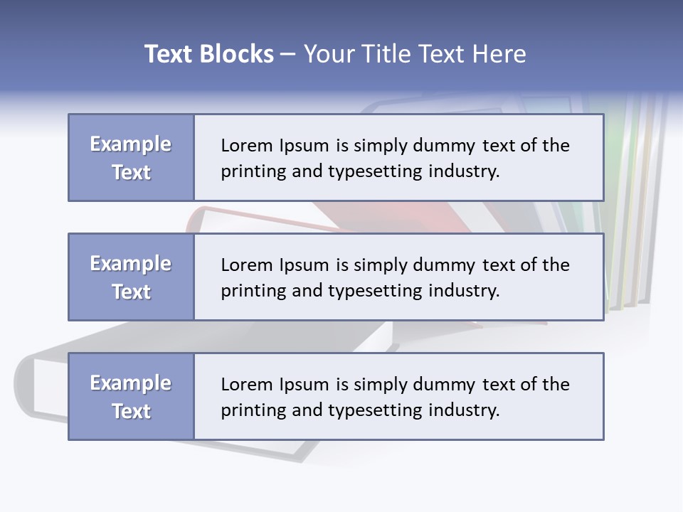 Publication Library Students PowerPoint Template