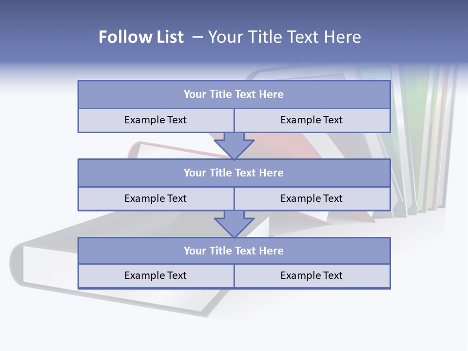 Publication Library Students PowerPoint Template
