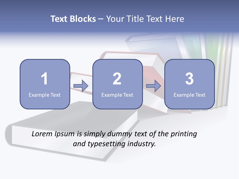 Publication Library Students PowerPoint Template
