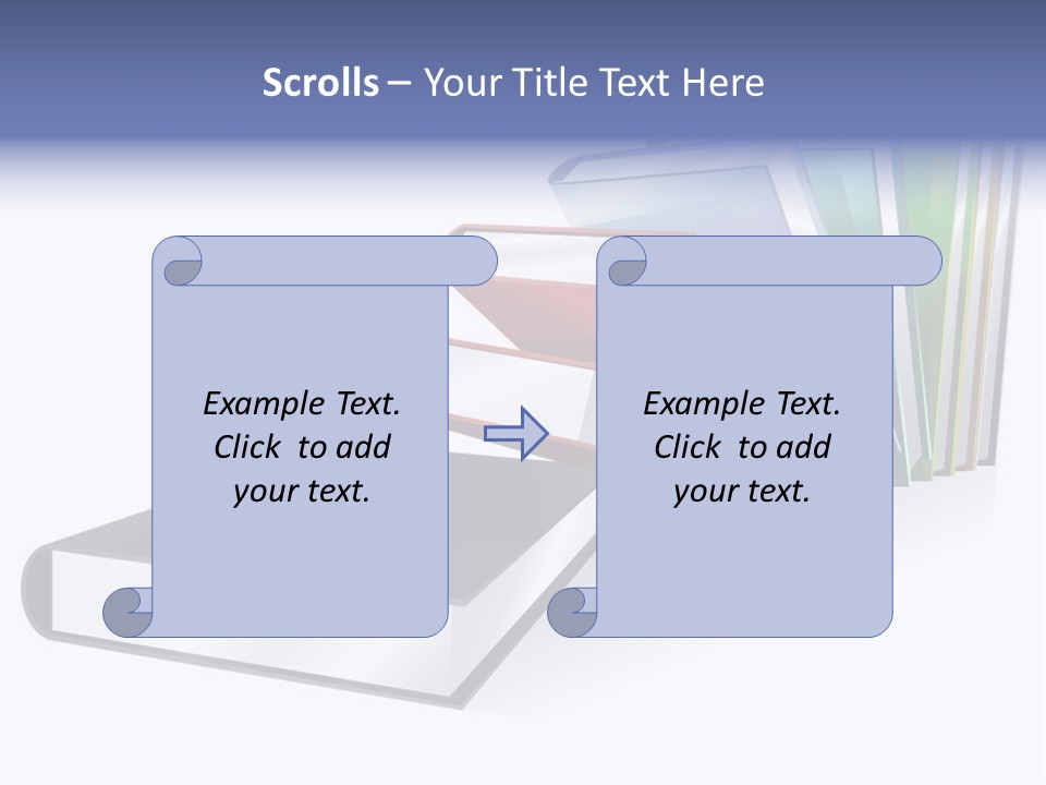 Publication Library Students PowerPoint Template