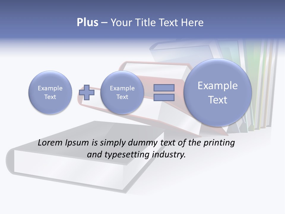 Publication Library Students PowerPoint Template