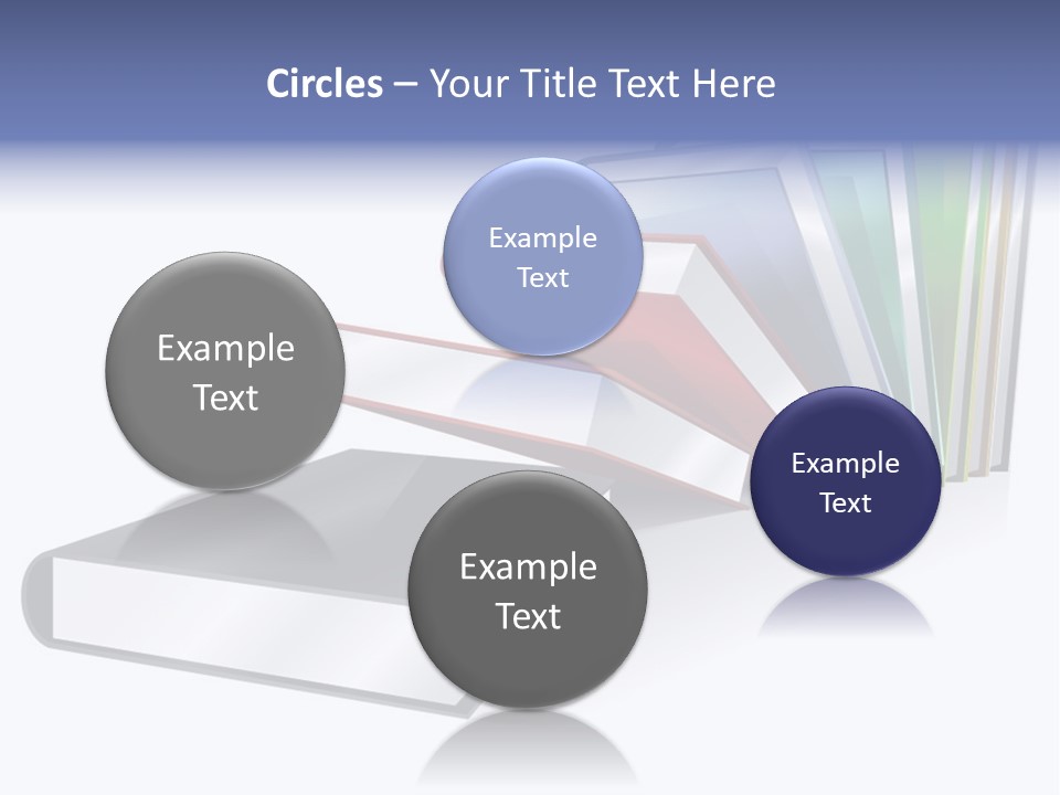 Publication Library Students PowerPoint Template