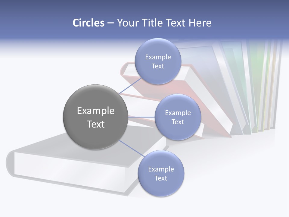 Publication Library Students PowerPoint Template