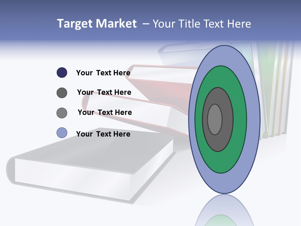 Publication Library Students PowerPoint Template