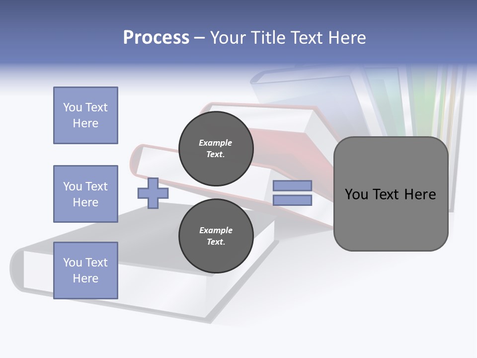 Publication Library Students PowerPoint Template
