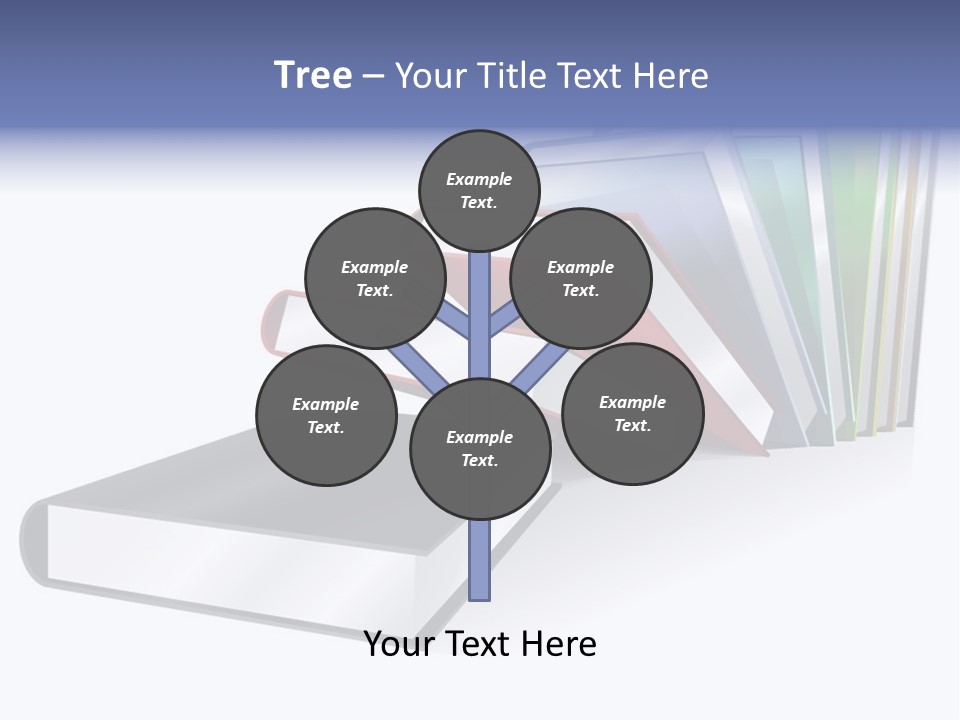 Publication Library Students PowerPoint Template
