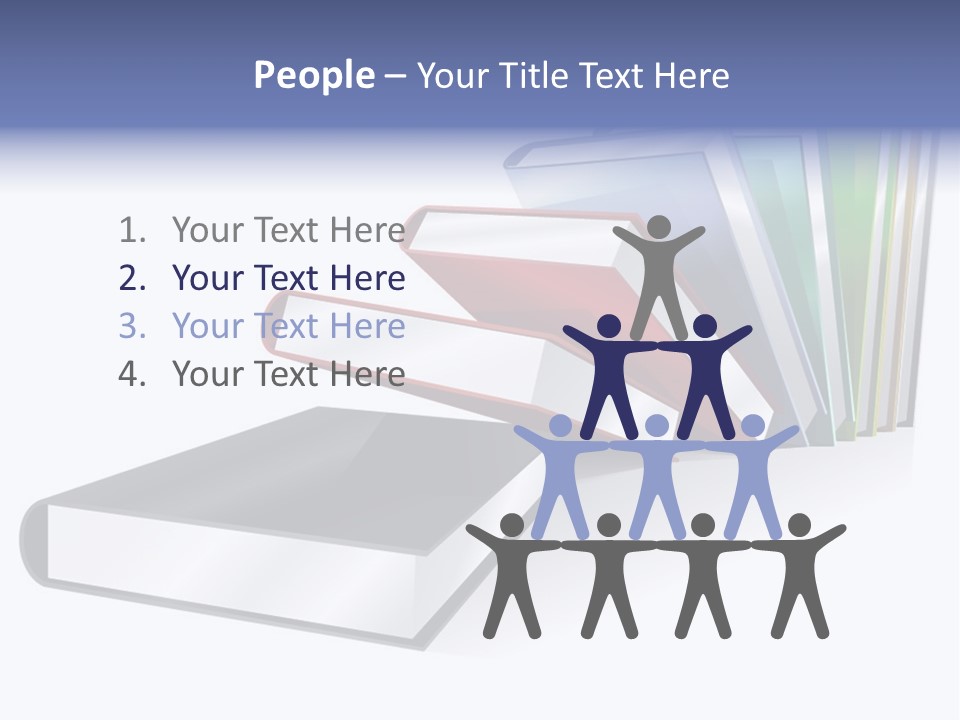 Publication Library Students PowerPoint Template