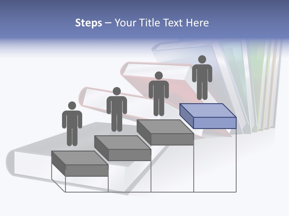 Publication Library Students PowerPoint Template