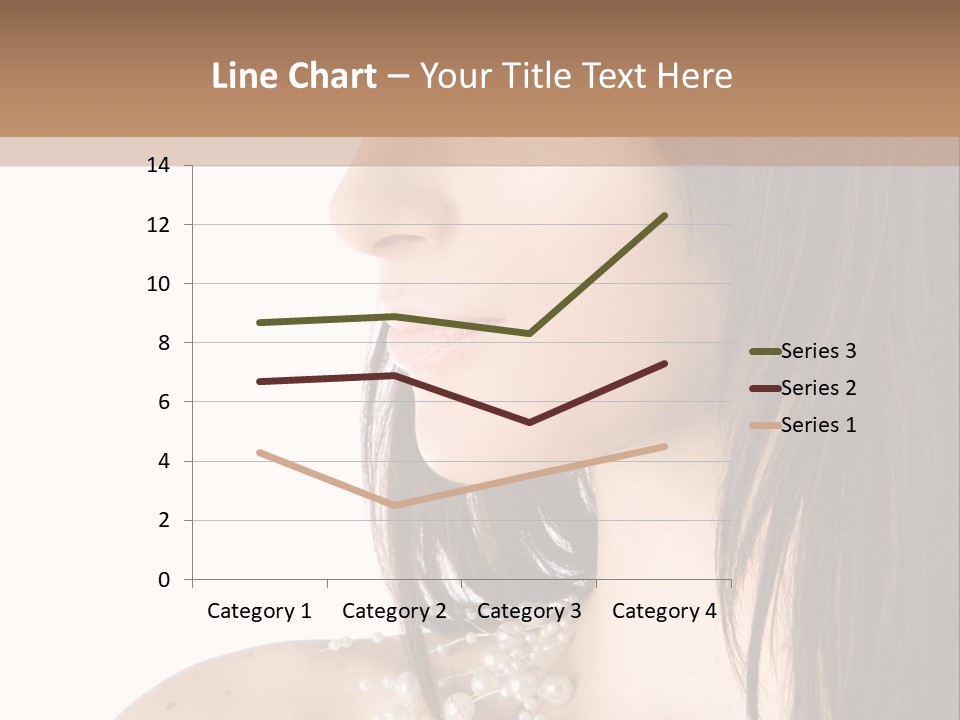 Makeup Hairstyle Portrait PowerPoint Template