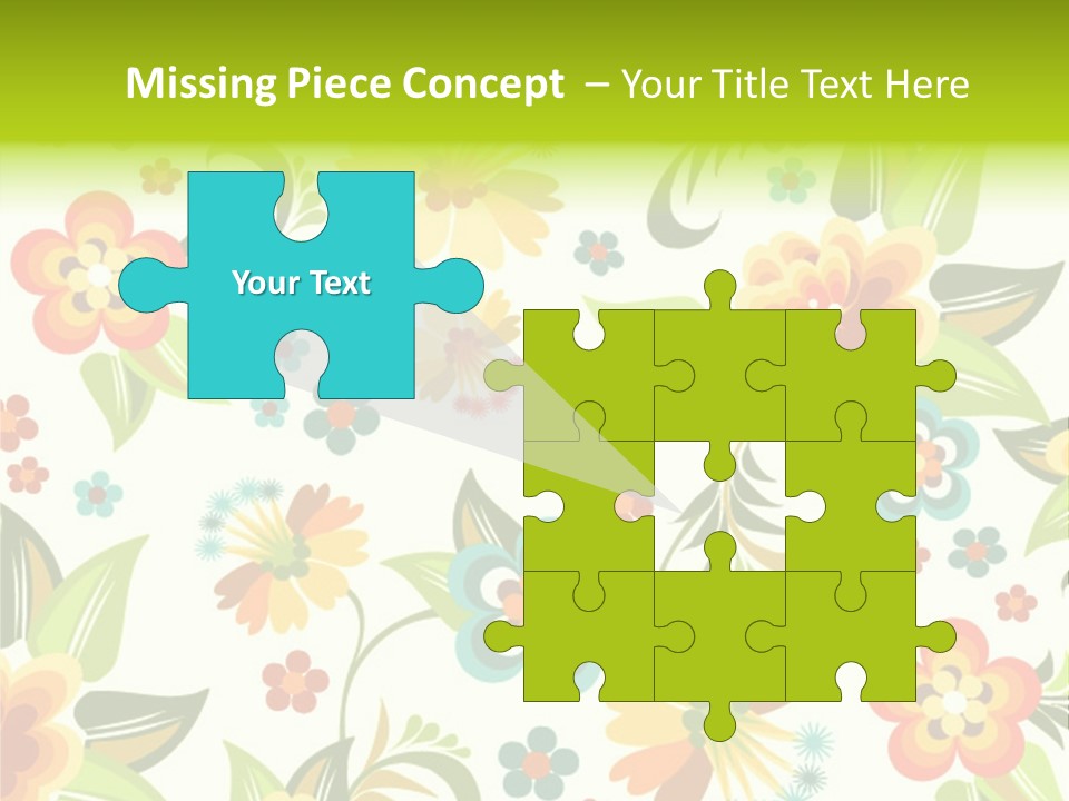 Shiny Black And White Concept PowerPoint Template