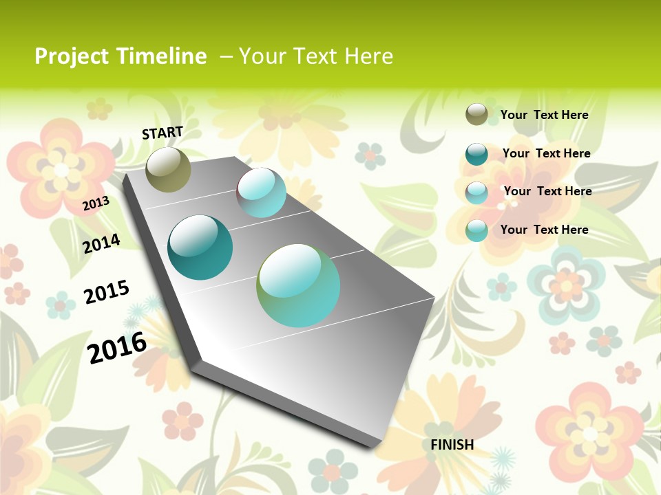 Shiny Black And White Concept PowerPoint Template